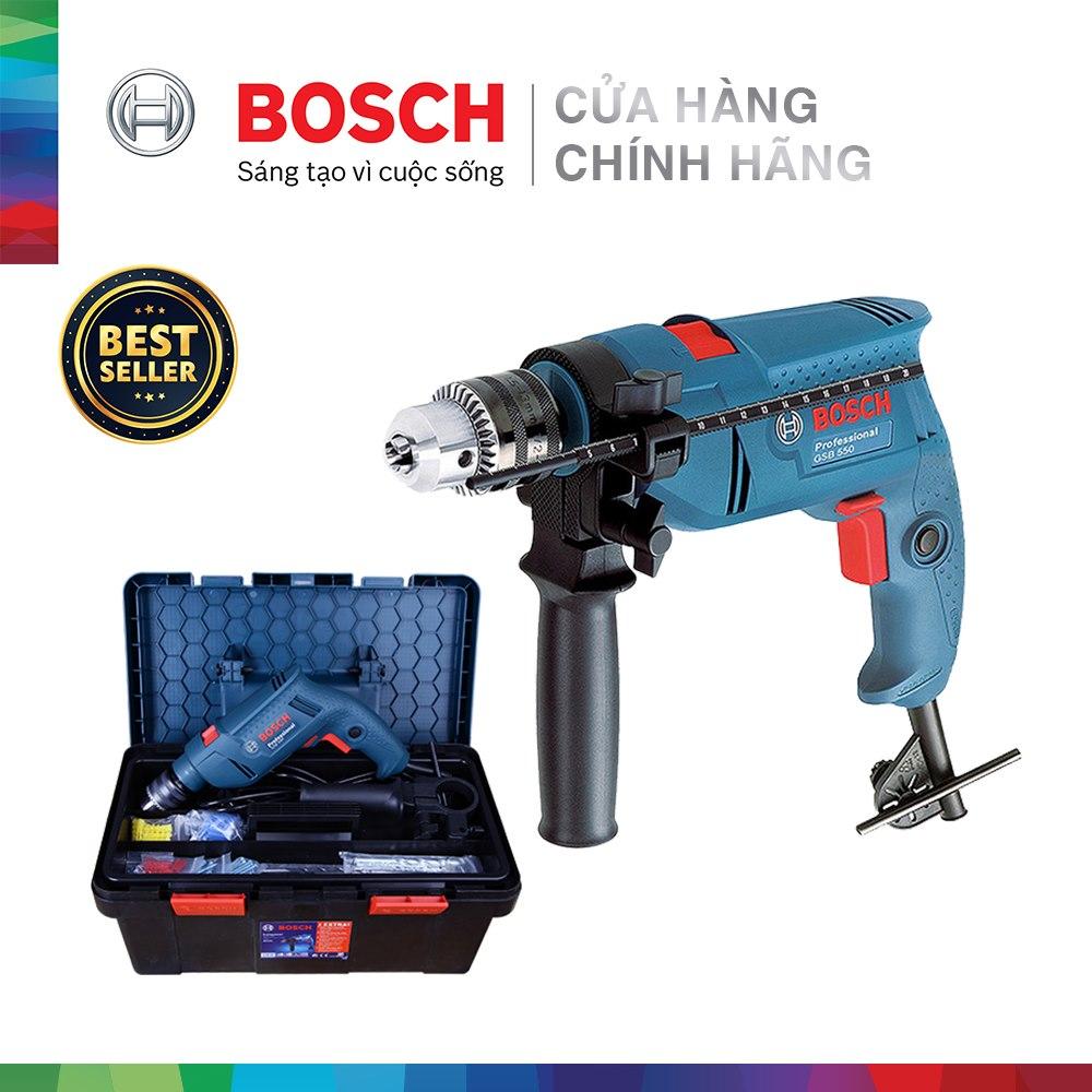 Bộ máy khoan động lực Bosch GSB 550 FREEDOM 90 chi tiết