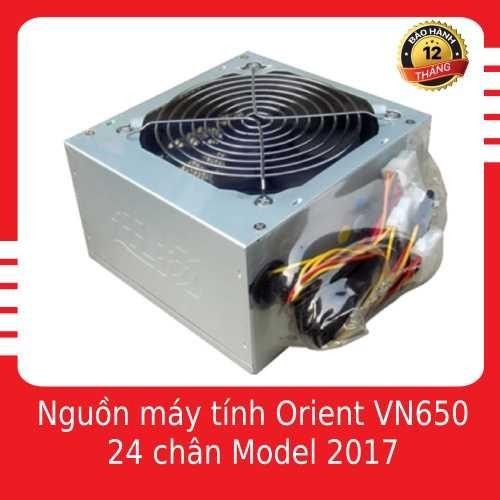 Nguồn máy tính Orient VN650 24 chân Model 2017