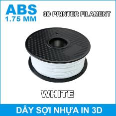 Dây sợi nhựa ABS in 3D 1.75mm 1Kg White