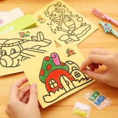 Combo 5 Tranh Cát Nghệ Thuật Cho Bé