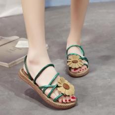 Giày Sandal Nữ đính hoa dạo biển – XS0489