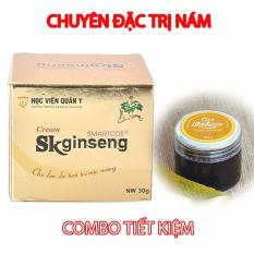 Bộ đôi kem dưỡng da và đắp mặt nạ mờ nám, tàn nhang SK Ginseng + Cao bỏ bưởi