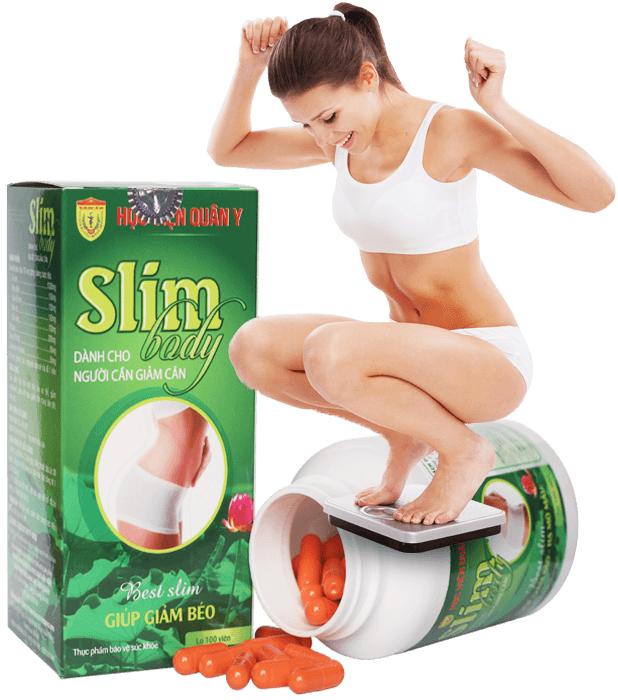 Slim body Học Viện Quân Y giảm cân, giữ vóc dáng (100 viên)