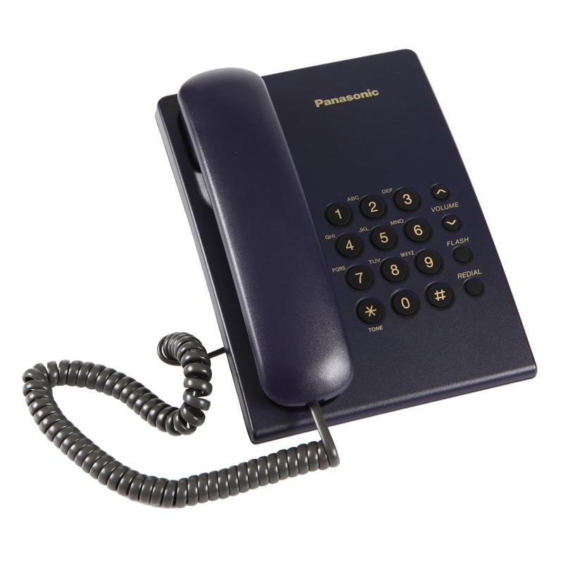 Điện thoại bàn Panasonic KX-TS500 (Đen)