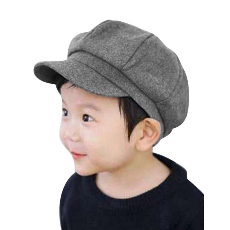 Mũ beret bánh tiêu cho bé chất liệu cực đẹp 2-8 tuổi