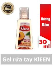Gel rửa tay khô Kleen 30ml (Đào)