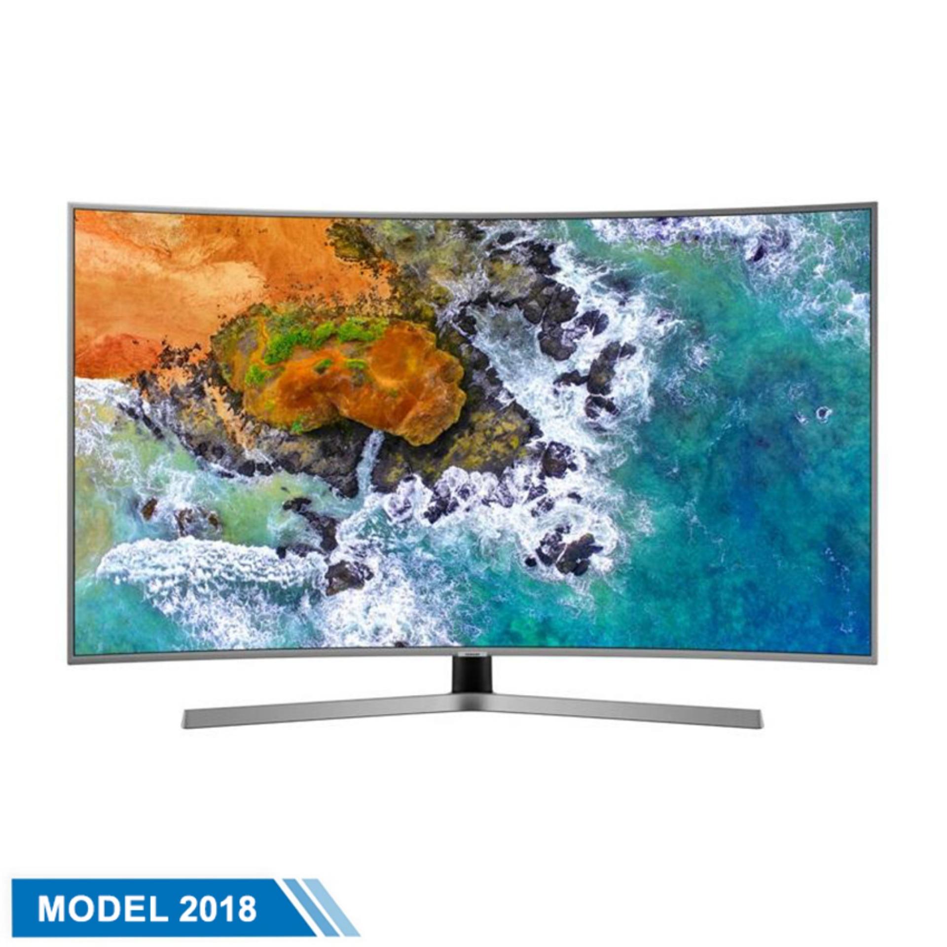 Smart TV Samsung LED màn hình cong 55inch 4K Ultra HD - Model UA55NU7500KXXV (Đen) - Hãng phân phối chính...
