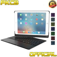 Bàn Phím bluetooth keyboard Ipad 9.7 inch 2018, Ipad 9.7 inch 2017, Ipad air, ipad air 2, iPad pro Ốp lưng xoay 360 độ Đèn lED PKCB – 180 2018 PF105