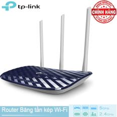 Bộ Phát Router WiFi Băng Tần Kép TP-Link AC750 – Archer C20 ( với băng tần 2.4Ghz và 5Ghz – 733Mbps )