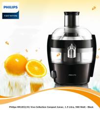 Máy Ép Trái Cây Philips Hr1832 – Hàng nhập khẩu (Đen)
