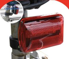 Đèn Led gắn yên xe chóp đèn Led (Đỏ)