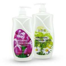 2 Sữa Tắm Trắng Da Sữa Dê Bigcare Cao 1200ml (Mua 1 Tặng Kèm 1)