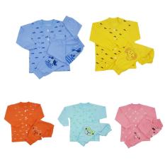 Bộ quần áo thun cổ trụ cho trẻ em thương hiệu Thái Hà Thịnh (có 5 màu, chất liệu cotton 100%)