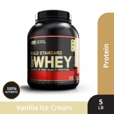 Thực phẩm bổ sung Optimum NutritionGold Standard 100% Whey Vanilla Ice Cream5 lbs