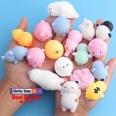Squishy Mochi Hình Thú Cực Dễ Thương – Kèm Hộp Đựng Chirita (giao mẫu ngẫu nhiên)