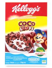 Ngũ Cốc Ăn Sáng Kellogg’s Coco Loops Hộp 170G