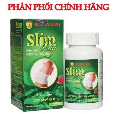 Vien uống Slim Body giảm cân, tan mỡ Học Viện Quận Y 100 viên Cơ Địa Khó