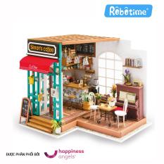 Mô hình gỗ Robotime Quán Café của Simon DG109