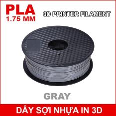 Dây sợi nhựa PLA in 3D 1.75mm 1Kg Gray