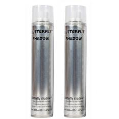 Gôm xịt tóc nam Butterfly Shadow 320ml (Trắng)