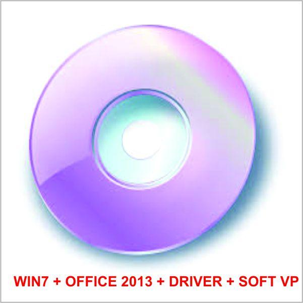 Bộ DVD COMBO WIN 7 ALL + OFFICE 2013 + HIREN BOOT