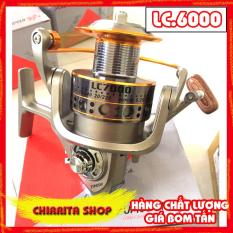Máy câu cá Yumoshi LC 12 bạc đ ạn ĐỦ SIZE 4000, 5000, 6000, 7000 – Chirita Shop
