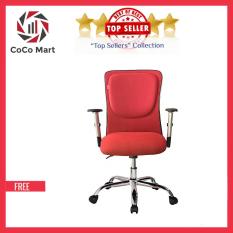 Ghế Trưởng Phòng Cao Cấp Chân Xoay CoCo241 (Đỏ)