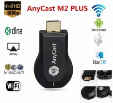 Kết nối không dây AnyCast M2 Plus với tivi HDMI (Đen)