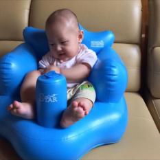 Ghế Hơi Tập Ngồi Tiện Lợi Cho Bé Có Bơm Hơi Tự Động