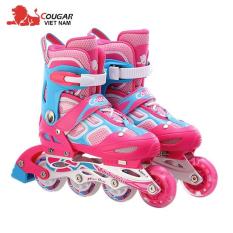 Giày trượt Patin Cougar cao cấp có đèn 835LSG thể thao nhiều màu ĐỒ TẬP TỐT