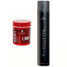 Combo Gôm Silhouette và Sáp Osis Cao Cấp