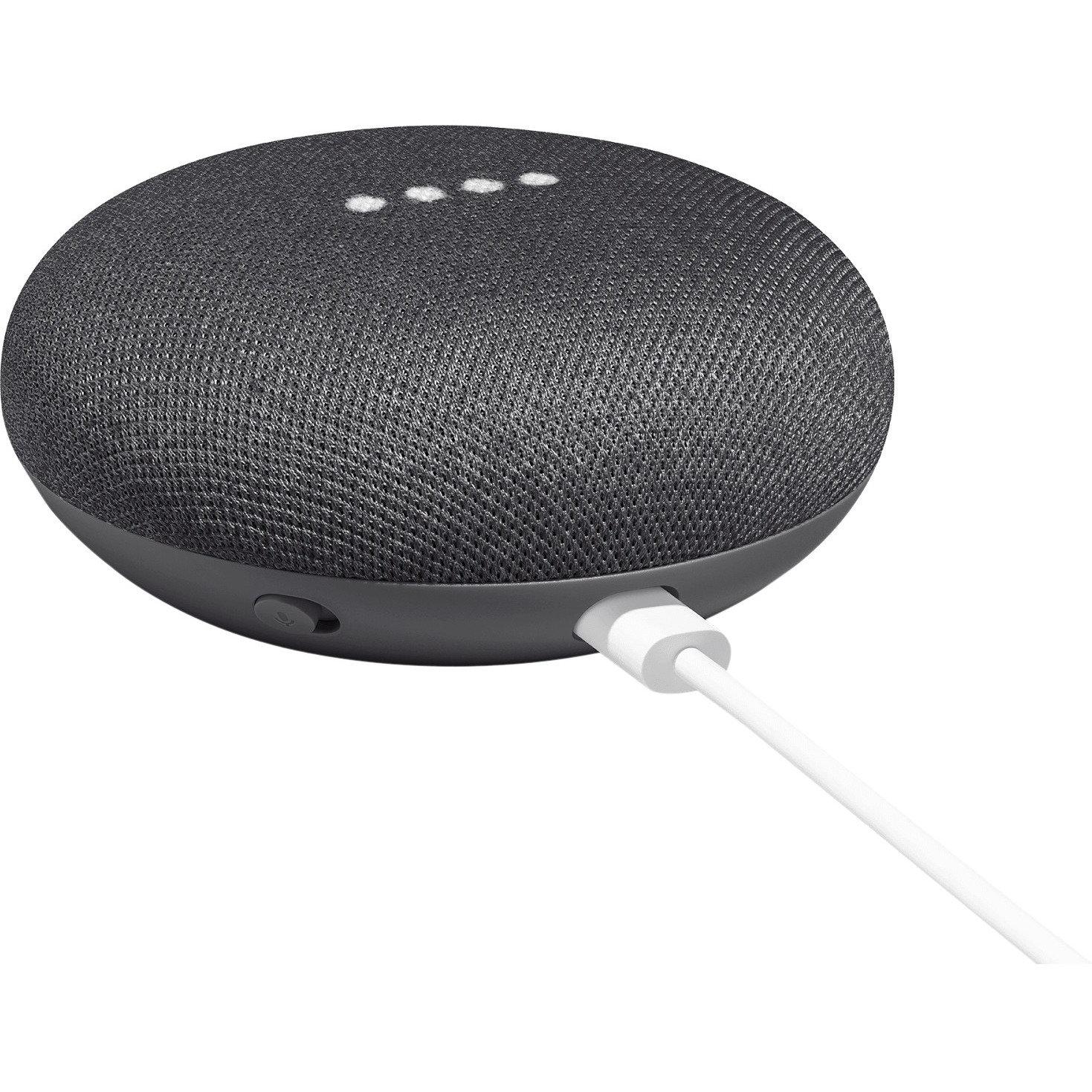 Loa Bluetooth thông minh Google Home Mini - Tích hợp trợ lý ảo.