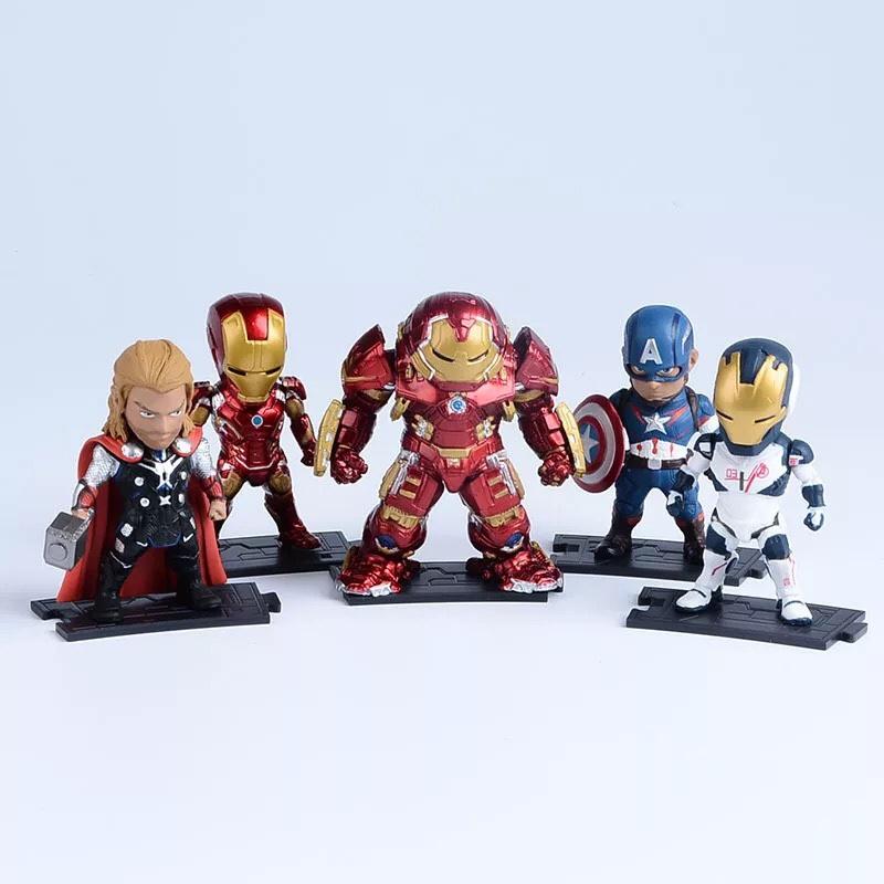 Mô hình siêu anh hùng Marvel Avengers 5 Nhân Vật - Age Of Ultron - Civil War - Infinity War