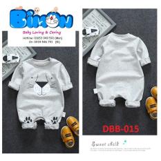 Bodysuit Cotton Mịn Hình Sư Tử Dễ Thương