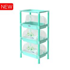 Kệ chén cao cấp Duy Tân nắp nhỏ 3 – Màu Ngẫu Nhiên ( C) 47 x 35.5 x 110 cm