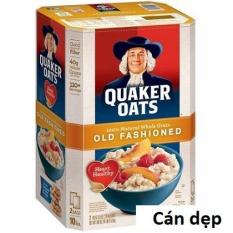 Yến Mạch Quaker Oats (cán dẹp) hộp 4,52Kg – Nhập Khẩu Từ Mỹ
