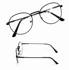 Mắt kính ngố nam nữ gọng cận Nobita phá cách (đen)