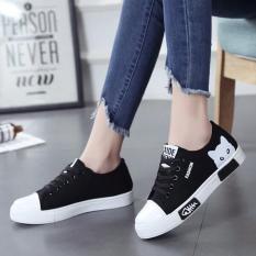 Giày thể thao nữ họa tiết mèo xương cá