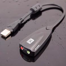 ( SALE 50 % )5HV2 USB 2.0 Virtual 7.1 Channel Audio External Sound Card Adapter