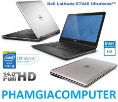 Laptop Dell Latitude E7440 Core i5 4300u Ram 4G SSD 128G HDD 250G 14in Ultrabook 1.7kg-Hàng nhập khẩu- Tặng Balo, chuột wireless