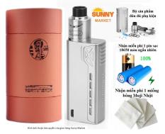Bộ thuốc lá điện tử vape Tesla Terminator 90W Clone 1:1 (Bạc) Full Kit With Tank RDA chất lượng giá rẻ 2018 (No TD)