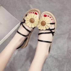 Giày Sandal Nữ đính hoa dạo biển – XS0490