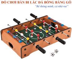 Đồ chơi con ,Do choi con gai – Đồ chơi thông minh bàn bi lắc bóng đá Table Top Foosball bằng gỗ, an toàn- Giảm giá 50% kèm Bảo hành 1 đổi 1 uy tín