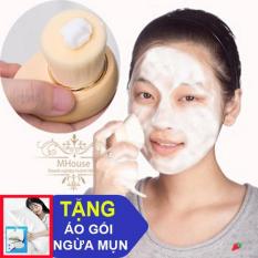 Mua 1 Cọ Tặng 1 Áo gối ngừa mụn. Cọ rửa mặt sạch bụi bẩn lổ chân lông. Cọ đánh phấn trang điểm