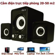 loa Vi tính PKCB 2N loa máy tính để bàn loa cắm gắn trực tiếp vào điện thoại loa laptop bộ loa Máy tính loa nghe nhạc tốt giá rẻ loa nghe nhạc mp3 giá tốt bảo hành uy tín loa bass trầm mới 2018 speaker PF6