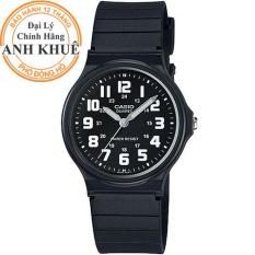Đồng hồ nam dây nhựa Casio Anh Khuê MQ-71-1BDF
