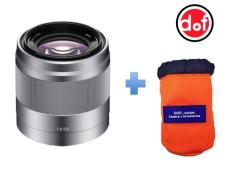 Sony SEL 50mm f/1.8 Bạc tặng kèm túi đựng lens DOFzone