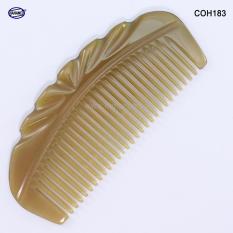 Lược sừng xuất Nhật – COH183 (Size: S – 11cm) Vương miện nhỏ – Horn Comb of HAHANCO – Có lợi cho sức khỏe