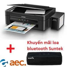 Máy in phun màu Epson L360 sử dụng mực ngoài Hàn Quốc ( đã có 4 chai mực Hàn Quốc đi kèm ) tặng loa nghe nhạc bluetooth trị giá 300k