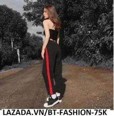 Quần Dài Thun Thể Thao Nữ Jogger Baggy Thời Trang – BT Fashion QTT001 (SX)